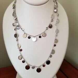 Lia Sophia Reflections Silver Necklace